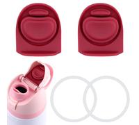 BMSQOFD 2 Sets Replacement Lid Rubber Seal for Owala FreeSip 24oz 32oz, Replacement Stopper and O Ring Gasket Parts Compatible with Owala 16/19/24/32/40oz Water Bottle Insert Silicone Accessories B1B1