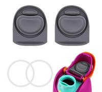BMSQOFD 2 Sets Replacement Lid Rubber Seal for Owala FreeSip 24oz 32oz, Replacement Stopper and O Ring Gasket Parts Compatible with Owala 16/19/24/32/40oz Water Bottle Insert Silicone Accessories B1B1