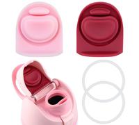 BMSQOFD 2 Sets Replacement Stopper and O Ring Gasket Compatible with Owala FreeSip 24oz 32oz,Water Bottle Lid Insert Cap Rubber Seal Parts for Owala 16/19/24/32/40oz Mouth Piece Accessories KA6