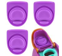 BMSQOFD 3pcs Replacement Rubber Stopper Seal Compatible with Owala FreeSip 24oz 32oz,Water Bottle Lid Insert Cap Silicone Seal Parts for Owala 16/19/24/32/40oz Spout Gasket Mouthpiece Accessories PE4