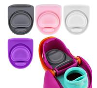 BMSQOFD 4 Pcs Replacement Seal Stopper Compatible with Owala FreeSip,Water Bottle Top Gasket Lid for Owala 16/19/24/32/40oz Seal Bottle Mouth Cap Silicone Stopper Parts Insert Accessories(4 Colors 2)