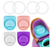 BMSQOFD 4 Sets Replacement Stopper and O Ring Gasket Compatible with Owala FreeSip 24oz 32oz,Water Bottle Lid Insert Cap Silicone Seal Parts for Owala 16/19/24/32/40oz Mouth Piece Accessories AL-O1