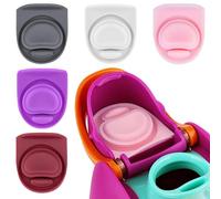 BMSQOFD 5pcs Replacement Rubber Stopper Seal Compatible with Owala FreeSip 24oz 32oz,Water Bottle Lid Cap Silicone Seal Parts for Owala 16/19/24/32/40oz Spout Gasket Mouthpiece Piece Accessories 5PW1