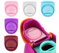 BMSQOFD 5pcs Replacement Rubber Stopper Seal Compatible with Owala FreeSip 24oz 32oz,Water Bottle Lid Cap Silicone Seal Parts for Owala 16/19/24/32/40oz Spout Gasket Mouthpiece Piece Accessories 5PH5