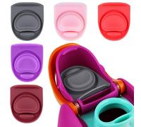 BMSQOFD 5pcs Replacement Rubber Stopper Seal Compatible with Owala FreeSip 24oz 32oz,Water Bottle Lid Cap Silicone Seal Parts for Owala 16/19/24/32/40oz Spout Gasket Mouthpiece Piece Accessories 5PW2