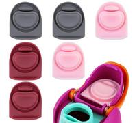 BMSQOFD 6pcs Replacement Rubber Stopper Seal Compatible with Owala FreeSip 24oz 32oz,Water Bottle Lid Cap Silicone Seal Parts for Owala 16/19/24/32/40oz Spout Gasket Mouthpiece Piece Accessories B6A4