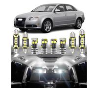 BMT xms 20pcs LED Interior Lighting Kit for AUDI A4 S4 RS4 B5 B6 B7 Sedan Avant 1994-2008, White 6000K