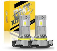 BMT xms 2504 PSX24W/H16EU LED Bulb - 5202 LED Fog Light 6500K White- 300% Brighter 20000LM - 1:1 Mini Size, Pack of 2