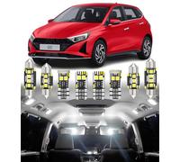BMT xms 9pcs LED Interior Lighting Kit for HYUNDAI i20 GB IB BC3 Active i20N 2015-2024, Car Interior Light Kit White 6000K