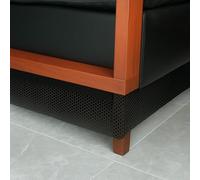 BMTick New Concept Blocker Under Sofa, 360" x 3", No Velcro, No Sagging, No Sagging to Floors - Single Mesh Roll Protection Under Sofa (30 Feet, 3 Inches) Black