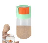 Bmucp Aquarium Fish Bait Box | Quantum Feeding Bottle for Pond Fish | Leak Proof Refillable Manual Fish Bait Container for Aquarium 0.5 Gram Feeding Bottle