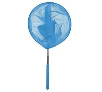 Bmucp Cleaning Pool Net, Pool Skimmer Net Telescopic Pool Skimmer Pool Cleaner Net | Stainless Steel Crab Net, Small Pool Net Skimmer with Pole for Men, Kids, Butterfly Fishing, Fishing