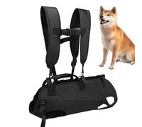 Bmucp Dog Sling, Dog Carrier Sling | Adjustable Portable Horizontal Dog Harness - Wearable Multifunctional Travel Products for Front Support Hiking Travel Bike Cycling Bike