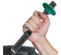 Bmucp Heavy Duty Chisel, Concrete Breaker Chisel - Carving Tool Flat Mason Chisel | Precision Flat Mason Chisel, Brick Chisel Carving Tool, Concrete Mortar Stone Chisel with Concrete Hand Guard