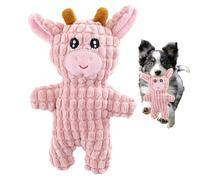 Bmucp Luxury Squishy Dog Toy, Squishy Dog Toy for Offensive Cheekers - Tough Dog Plush Squishy Animal | Tough Pet Toy for Puppy Teething and Boring Rescue Outdoor Play