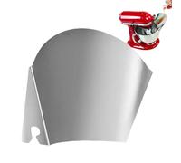 Bmucp Mixer Splash Guard, Pouring Mixer Shield - Safety Stainless Steel Splash Guard, Safe Infusion Protector, Professional Splatterback Splash for Food Processing, Baking