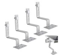 [Bmucp] Solar Powered Roof Hook ? Strong Aluminum Solar Panel Mount, Practical Lightweight Design | Solar Power System Bracket for PV Panel Roof Structure Mount Installation Accessories