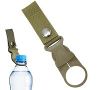 Bmucp Water Bottle Carrier, Water Bottle Clip, Nylon Bottle Buckle Clip Carabiner Portable - Mineral Bottle Holder Keychain Strap for Camping, Climbing
