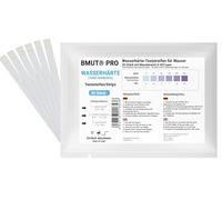 BMUT 20 x Water Hardness Test Strips Test Kit - °dH German Hardness Area in Soft, Medium and Hard as well as 0-425 ppm, Total Hardness