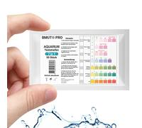 BMUT 50 Test Strips for Aquarium & Pond, 7-in-1 Water Values e.g. pH, Nitrite, Nitrate, GH