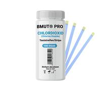 BMUT CT-2000 100 Test Strips Chlorine Dioxide Solution (0-2000 ppm) Quick Test Water