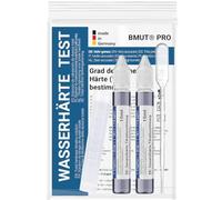 BMUT Water Hardness Test Kit - WH-1-2er - 1 Count - EDTA-based Reactive Substrate - German Hardness Range 0-30 °dH - Check Limescale - 2 x 15 ml Titration Solution & Sample Tube