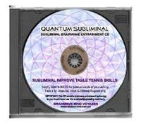 BMV Quantum Subliminal CD Improve your Table Tennis Skills: Professional Mind Training Aid (Ultrasonic Sports Performance Enhancement Series)