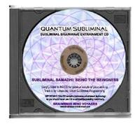BMV Quantum Subliminal CD Samadhi: Being the Beingness (Ultrasonic Subliminal Series)