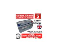 BMW 019 Car Battery VRLA AGM EFB 105AH BMW 1 series 3 Series 95ah 100ah 320d 330