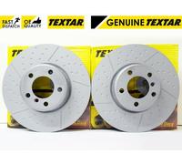 BMW 1 2 3 4 SERIES F20 F22 F30 F32 15- FRONT GENUINE TEXTAR BRAKE DISCS 340mm