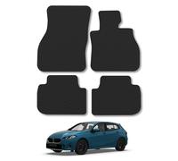 BMW 1 Series (2024+) Heavy Duty Thick Rubber Car Mats Accessories Tailored Fit Front Rear Set Compatible Accessory Waterproof Durable Non-Slip 5mm Full Coverage Protection