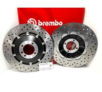 Brembo Brake discs certified to ECE R90 FRONT, 285MM,FLOAT.,W.ABE