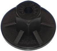 BMW 10mm Hex-Head Flange Plastic Self-Threading Nut 5mm 51124366424 Genuine