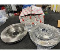 BMW 3 ser E46 330I 330D 2000-2005 GENUINE FERODO REAR BRAKE DISCS PAIR