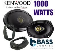 BMW 3 Series E36 1991-1998 Kenwood 1000 WATTS 6x9 Car Speaker Upgrade & Brackets