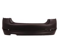 Prasco Rear bumper BLIC 5506-00-0063959P - BMW 3 Series F30 11-15, twin exhaust left, primed black