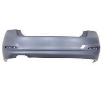 BMW 3 Series F30 LCi 15-19 Rear Bumper Primed Twin Exhaust On Left Saloon Models