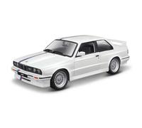 Bmw 3 Series M3 1988 White 1:24 Bburago -1 Top Quality Toy