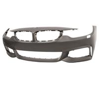 BMW 4 Series F32 13-20 Front Bumper Primed With Headlight Wash Holes