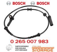Bosch ABS Sensor Rear 0265007983 Wheel Speed 34526775864 DF11 OE Quality Part