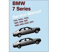 BMW 7 Series Service Manual 1995-2001 (E38): 740i, 740iL, 750iL by Bentley Publi