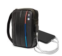 BMW Bag BMHBPUCARTCBK Organiser Black Carbon Tricolour, Car Accessories