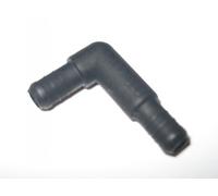 BMW Battery Vent Breather Hose 90° Elbow Bend Joint 61211377835 Genuine