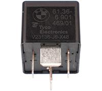 BMW Black 12 Volt Auto Relay Tyco V23136-J6-X48 61366901469 Genuine
