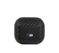 BMW M Series PU Carbon Cover for Airpods 3 Black - BMA3WMPUCA