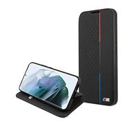 BMW BMBKS22MTRTBK Case for S22+ S906 Book Enclosure M Collection Triangles Black