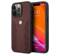 BMW iPhone 13 Pro Case, Red - Curve Perforate Hardcase