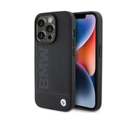 BMW BMHMP15XSLLBK Leather Case, Black - iPhone 15 Pro Max