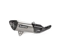 BMW C400X 18-23 Akrapovic Titanium Silencer Slip-On Kit With Carbon Heat Shield