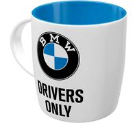 BMW Car Mug, Nostalgic Art BMW Drivers Only Mug, BMW Coffee Tea Drivers Mug